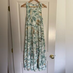 A New Day Floral Tiered Maxi Dress